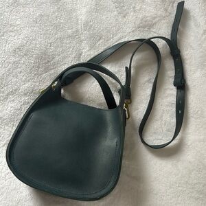 RARE Madewell Sydney green crossbody bag